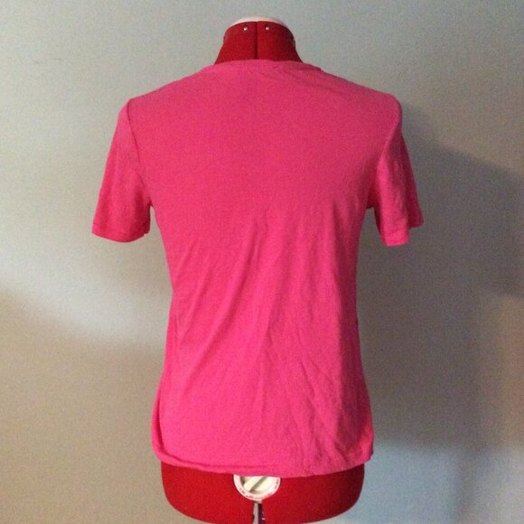 Pink Zara Basic T-Shirt - Picture 2 of 2